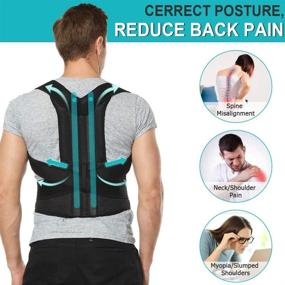 img 3 attached to Comfort Posture Corrector Support Adjustable