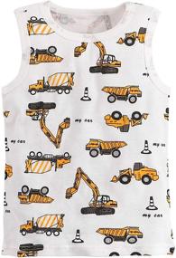 img 1 attached to Frogwill Dinosaur Print Undershirt 18M-5Y Boys' Clothing and Tops, Tees & Shirts