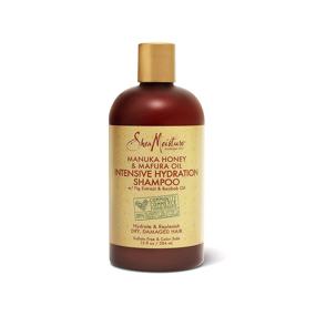 img 4 attached to 🍯 SheaMoisture Manuka Honey & Mafura Oil Hydrating Shampoo, 13 oz