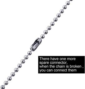 img 1 attached to 💎 2 Crystal Cylindrical Pull Chain Extensions for Ceiling Light Fan Chain, 1 Meter Length Each Chain