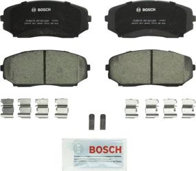 img 1 attached to 🚘 Набор керамических тормозных колодок Bosch BC1258 QuietCast Premium для Ford Edge, Lincoln MKX, Mazda CX-7 и CX-9 (передние) - модели 2007-2017