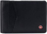 alpine swiss delaney slimfold collection men's accessories in wallets, card cases & money organizers logo