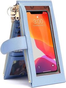 img 4 attached to 👜 Stylish and Secure: KUKOO Screen Wallets Blocking Capacity Women's Handbags & Wallets