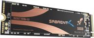 💥 sabrent 500gb rocket nvme pcie 4.0 m.2 2280 ssd: освободите огромную производительность с максимальной скоростью логотип