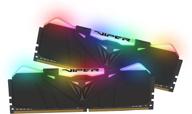 💥 набор viper rgb series ddr4 16 гб (2 х 8 гб) 3600мгц с элегантным черным радиатором - улучшенная производительность и стиль! логотип