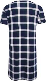 img 2 attached to Luxilooks Nightgown Nightshirt Sleepwear Loungewear Men's Clothing