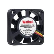 wathai dc brushless cooling fan: powerful 40mm x 10mm 12v 3pin mini heatsink cooler fans logo