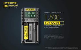 img 1 attached to Nitecore Universal 2 Port Charger Li Ion