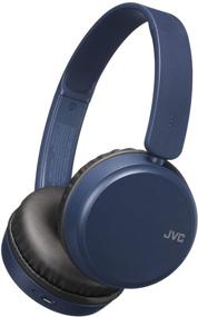 img 4 attached to Беспроводные наушники JVC HAS35BTA с глубоким басом, Bluetooth 4.1 - 17 часов аккумуляторной жизни, совместимы с голосовым помощником.