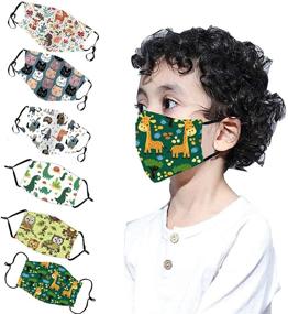 img 4 attached to 👃 Adjustable Reusable Breathable Bandanas for Washable Comfort