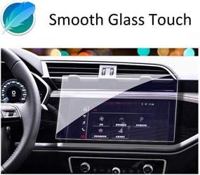 img 3 attached to 📱 2019-2021 Q3 Touch Screen Protector: ZFM, Anti Glare Scratch & Shock Resistant - Must-Have Navigation Accessory