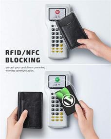 img 1 attached to 💳 Streamlined Bifold Wallet with Enhanced RFID Blocking Features