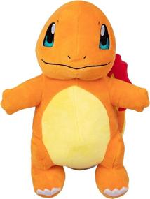 img 2 attached to 🔥 Charming Pokémon Charmander Plush Stuffed Animal for Pokémon Fans
