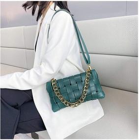 img 2 attached to 👜 Oversized Crossbody Handbag: Women's Shoulder Messenger Bag with Wallet