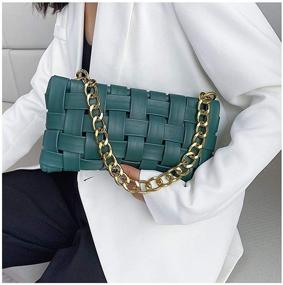 img 1 attached to 👜 Oversized Crossbody Handbag: Women's Shoulder Messenger Bag with Wallet