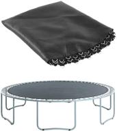 💪 upper bounce 12ft round trampoline replacement mat with 72 v-hooks - suitable for gymnastics & trampoline workout - supports up to 330 lbs. logo