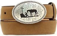 🤠 nocona boys cowboy prayer belt & buckle" - enhanced seo-friendly product name: "nocona boys western prayer belt & buckle set logo