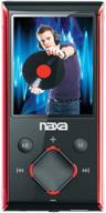 📺 red naxa nmv-173 portable media player - 1.8" lcd screen, 8gb flash memory, sd card slot logo
