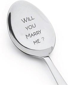 img 4 attached to 💍 Spoon Surprise Marriage Proposal Gift - Unique Keepsake Valentine's Gift for Her, Sweet Proposal Gift, Spoon Gift