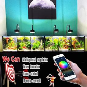 img 1 attached to 🐠 Lominie WiFi Controller: Upgraded S20 P30 S120 P80 Saltwater Aquarium Light (WiFi - 4 Channels)