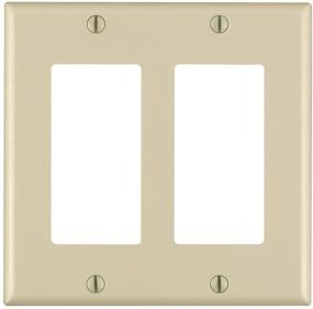 img 1 attached to Leviton 80409 I Wallplate Standard Thermoset