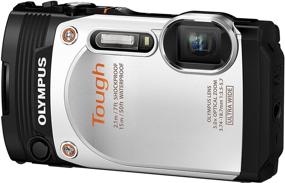 img 1 attached to Olympus TG-860 Tough Waterproof Digital Camera With 3-Inch LCD (White) - International Version