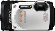 olympus tg-860 tough waterproof digital camera with 3-inch lcd (white) - international version logo