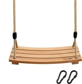 img 4 attached to 🪑 Pellor Indoor Outdoor Swing 17 7X7 9X0 6: Versatile and Stylish Swing Designed for Any Space