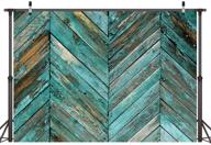 lywygg 7x5ft wooden photography backdrops: captivating old green skew wood floor backdrop perfect for newborn photo sessions & photo booths (cp-20) logo