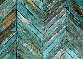 img 3 attached to LYWYGG 7x5FT Wooden Photography Backdrops: Captivating Old Green Skew Wood Floor Backdrop Perfect for Newborn Photo Sessions & Photo Booths (CP-20)