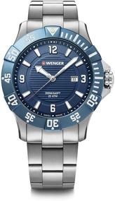 img 1 attached to Браслет из нержавеющей стали для часов Wenger Seaforce