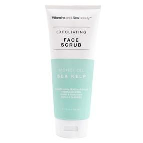 img 4 attached to 🌊 Revitalize Your Skin with VITAMINS AND SEA BEAUTY Exfoliating Face Scrub! Monoi Oil and Sea Kelp Infused, Skin Antioxidant- 5.1 Fl Oz