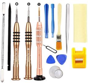 img 4 attached to Premium Cell Phone Repair Tool Kit: Precision Screwdriver Set for iPhone 7/7Plus/X/8/8 Plus/12 - Includes 0.6mm Y Tri-Point, 0.8mm Pentalobe, 1.5mm Phillips - With Magnetizer/Demagnetizer and Opening Pry Tools