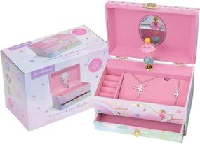 img 1 attached to Jewelkeeper Ballerina Music Little Jewelry Storage & Organization for Jewelry Boxes & Organizers