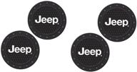 jeep logo heavy rubber coaster логотип