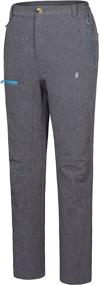 img 4 attached to Women's Lightweight Water-Repellent Hiking Pants with Zipper Pockets by Little Donkey Andy - Perfect Outdoor Pants