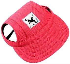 img 4 attached to Happy Hours Baseball Sunbonnet Available Dogs for Apparel & Accessories