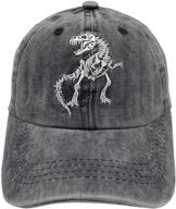 🦴 stylish nvjui jufopl baseball accessories - embrace the skeleton dinosaur trend for boys! logo