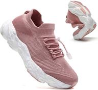 inber walking sneakers elastic antiskid women's shoes and athletic logo