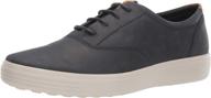 👟 ecco sneaker stone nubuck men's shoes - size 11-11.5 fashion sneakers logo