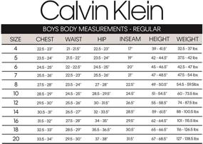 img 1 attached to Calvin Klein Front Dress Hummus Boys' Clothing