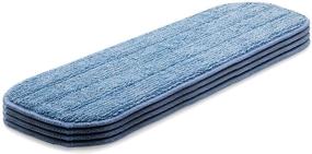 img 4 attached to 🧹 E-Cloth Deep Cleaning Mop Head, Reusable Damp Microfiber Mop Head, 300 Wash Durability, Pack of 4