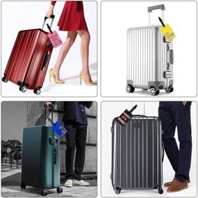 img 3 attached to 🧳 Mziart Luggage Suitcase Identify Business: Optimize Your Travel Experience