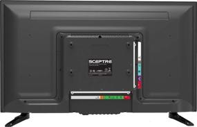 img 1 attached to Высокое разрешение электроника: Sceptre 32-дюймовый полный 1080p LED HDTV с HDMI, USB, MHL и VGA - Clear QAM, Машина Черный