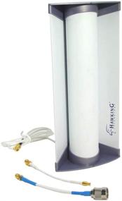 img 1 attached to Hawking Technology Hi-Gain Directional Corner Indoor Antenna with Enhanced 15dBi Signal Boost (HAI15SC)
