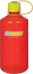 img 4 attached to 🌱 Nalgene Sustain: 32 oz Narrow Mouth, BPA-Free Water Bottle Made from 50% Plastic Waste