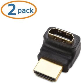 img 3 attached to 🔌 Cable Matters 2-Pack - 270-градусный HDMI переходник с углом поворота и поддержкой 4K и HDR