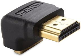 img 1 attached to 🔌 Cable Matters 2-Pack - 270-градусный HDMI переходник с углом поворота и поддержкой 4K и HDR