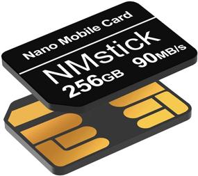 img 4 attached to Enhanced Version NM Memory Card 256GB 90MB/S Nano Memory Card Nano Card Only Suitable For Huawei P30/P30Pro/P40 Series/Mate20 Series/Mate30 Series/Mate40 Series Nano 256GB Card