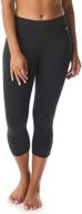 cobra athletic capris quick dry leggings sports & fitness logo